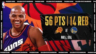 Charles Barkley Has Career-High 56-PT Night | #NBATogetherLive Classic Game