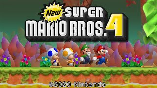 New Super Mario Bros. 4 - Gameplay Walkthrough #01