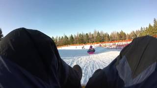 Trinn Sledding at Mt. Fuji