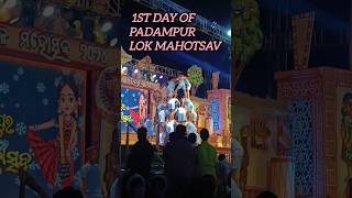 Day -1 of Padampur lok mahotsav 🤩🤩🤩