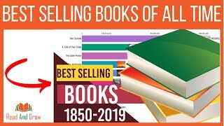 Bar Chart Race - Top 10 Best Selling Books - (1850-2019) | Most Sold Books Of All Time