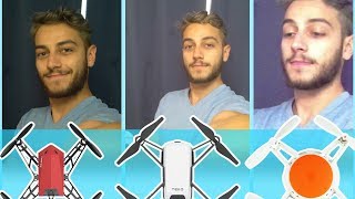 Dji Tello vs Thieye Dr.x vs Mitu - Best Cheap Selfie Drones Comparison