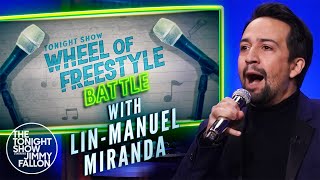 Wheel of Freestyle, Vol. 4 with Lin-Manuel Miranda | The Tonight Show Starring Jimmy Fallon