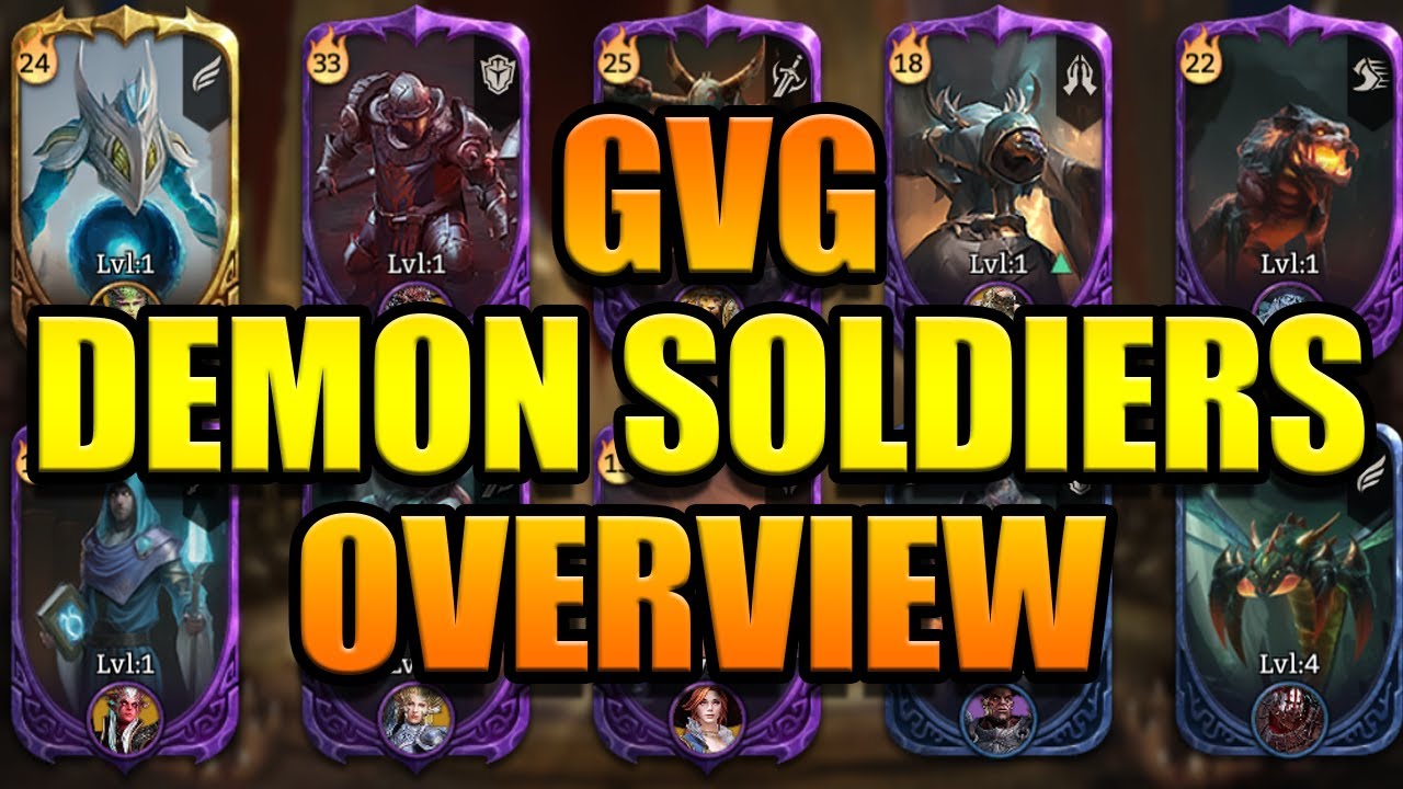 Let S Talk Demons Guild War Demons Guide Watcher Of Realms Youtube