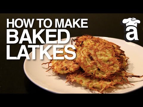 Healthy Baked Latkes | Cooking With Abbey Healthy Baked Latkes | Cooking With Abbey