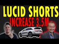 Lucid Shorts Increasing 3.5M - Broker(s) Paying People to Short⚠️ Lucid Sales BEAT Tesla in Germany