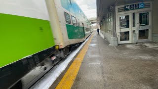 TTC POV WALK from Scarborough Go to Thorncliffe Park Drive via Danforth Go Main Street and Broadview