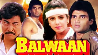 Balwaan 1992 Full Hindi Movie | Sunil Shetty Hindi Action Movie | Divya Bharti | Danny Denzongpa