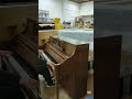 charles walter 1520 ip upright piano in walnut