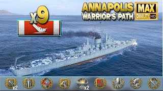 Heavy cruiser Annapolis: Absolutely domination - World of Warships