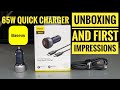 Baseus inAuto 65W Dual Quick Charger + Volt Meter: Unboxing and First Impressions