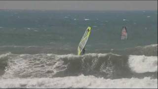 110514 御前崎 ロングビーチ Windsurfing wave