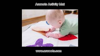 Asweets Activity Mat, gives baby soft touch.