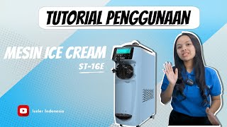 Cara Penggunaan Ice Cream maker ST16E