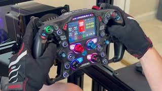 Cube Controls CSX3 Assetto Corse Competizione LED Demo