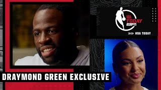 Draymond Green EXCLUSIVE interview with Malika Andrews | NBA Today