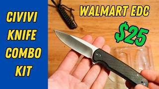 Walmart's $25 Civivi Knife Combo Kit | Budget EDC