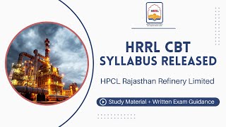 HRRL CBT Syllabus Released | Study Material \u0026 Written Exam Guidance | Chemgate Academy