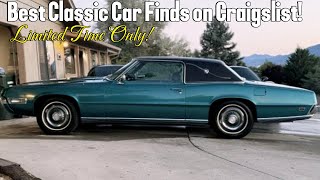Today’s Top Classic Car Deals on Craigslist – Grab Them Fast!