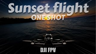 沖縄の美しいサンセットはいかがですか？ | DJI FPVドローン空撮映像