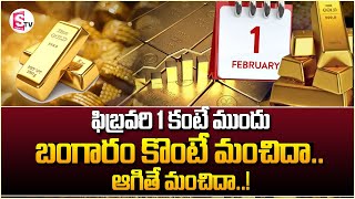 ఫిబ్రవరి 1 కంటే ముందు బంగారం కొంటే మంచిదా...||Central Government Take Key Decisions On Gold Rate  ||