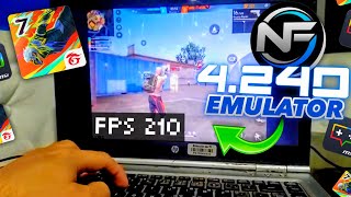 SUPER LIGERO!!! 🚨 MSI 4.240 NF LITE 🚀EMULADOR GAMA BAJA ⚡Como DESCARGAR FREE FIRE para PC 2025