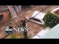 Dramatic footage shows moment Brazil mudslide begins