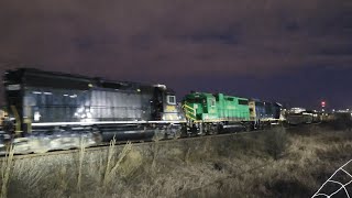 Ex-NBSR Geeps! CN M305 - 2783W at Markham - January 08, 2025