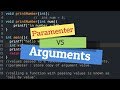 Function Call | Pass by Value | Parameter vs Argument