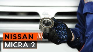 Come sostituire cuscinetto ruota anteriore su NISSAN MICRA 2 Hatchback [TUTORIAL AUTODOC]