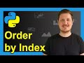 Sort Index of pandas DataFrame in Python (Example) | sort_index & reset_index Functions | Row Order