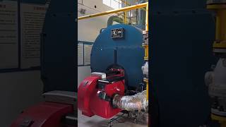 8TPH Horizontal Fire Tube Oil Gas Fired#steamboiler For #heatingsystem #heatingsolutions #boilerroom