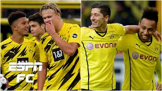 The better Dortmund trio: Haaland, Reyna & Sancho or Lewandowski, Aubameyang & Mkhitaryan? | ESPN FC
