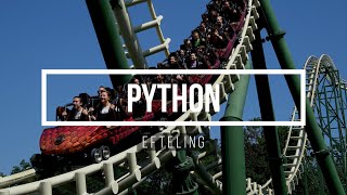 Python Front Row POV | Efteling Theme Park - Multi-Looping Roller Coaster in the Netherlands!