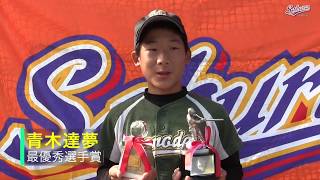 【少年野球】20171103佐倉リーグ選手権大会2017最優秀選手表彰式