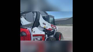 2021 Bobcat S76 skid steer loader walk around at Spearfish Equipment SD.