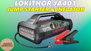 Lokithor JA401 Jump Starter \u0026 Air Inflator - Review