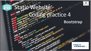 Coding Practice 4 | Bootstrap | Static Website | NXTWAVE | CCBP 4.0