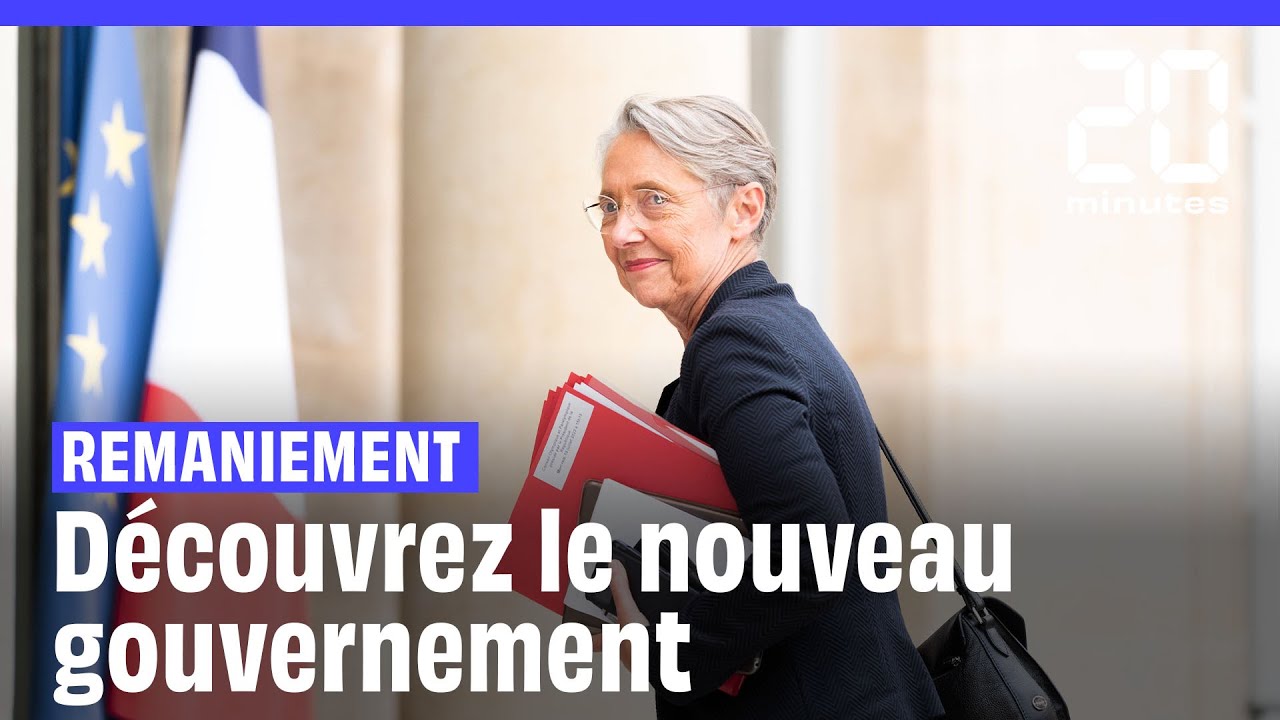 Remaniement Du Gouvernement Borne : Découvrez Tous Les Nouveaux ...