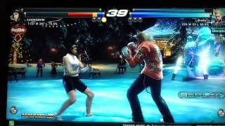 TTT2U Ashinomori (Asuka/Jun) vs Lawreto(Bryan/Steve).MOV