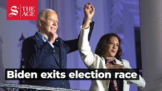 President Biden pulls out of election race