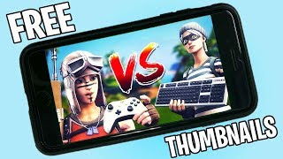 How to Make 3D Fortnite Thumbnails on Phone FREE & EASY (NO COMPUTER)