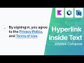 Add a Hyperlink within a Text using Jetpack Compose | Android Studio Tutorial