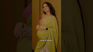 “The best outfit I wore during my pregnancy was a “saree.” #indianwear #traditional #ethnicwear