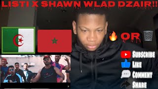 Algerian Rap Reaction LISTI x SHAWN - WLAD DZAIR (CLIP OFFICIEL) (+18) (Clash 7liwa, Demon, Diib)