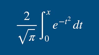 The Error Function Explained in Two Minutes - Daily Problem 52
