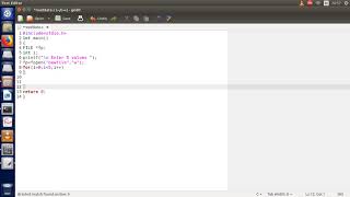 Read the data from console and write it into a file using C