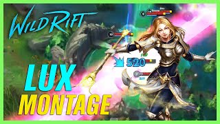Wild Rift LUX Montage - Best  LUX Plays | LoL Wild Rift Montage