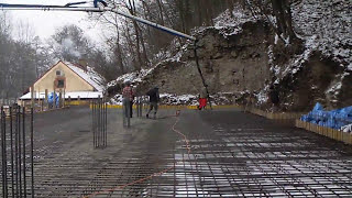 Datacentrum WEDOS 2 - Concreting the bottom slab of the server room.