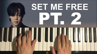 BTS Jimin - Set Me Free Pt.2 (Piano Tutorial Lesson)